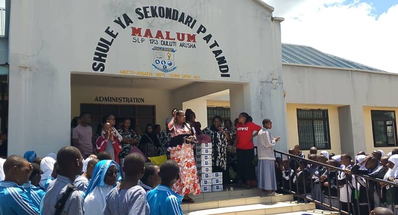 Tumaini Group Women’s Visit and In-Kind Donation